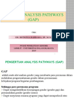 Gender Analysis Pathways (GAP) : Dr. Betrixia Barbara, SP., M.Si