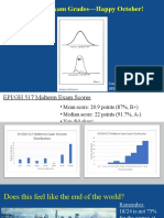 Midterm Exam Grades-Happy October!: Courtesy of Dr. Saad Omer, GH