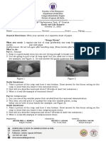 Earth and Life Science Performance Task Sample