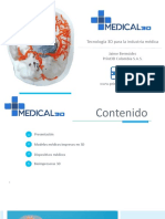 Tecnologia 3D Industria Médica - Medical3D