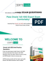 2019 Oracle 1z0 1053 Questions Bank PDF