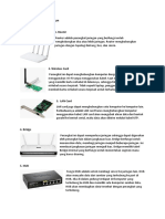Perangkat Pendukung Jaringan
