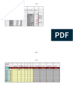 Main Sheet: Forecast and Other Data