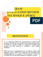 Program Evaluation Review Technique (Pert)