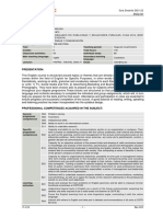 Basic Details:: Guía Docente 2021-22 English