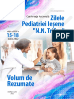 Zilele Pediatriei Iesene 2022 - Volum de Rezumate