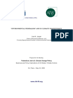 CFE Paper on US Environmental Federalism and Climate Policy