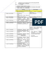 Jadwal Forum PD Dan Musrenbang RPJMD (12 SD 14 Dan 16 Juli 2021)