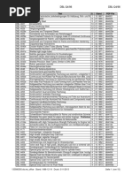 DBL Standards List | PDF