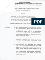 Perpanjangan Air Permukaan Sumber Air Duyung Trawas PT. Gudang Garam 2018