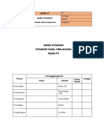 Standar Hasil Kerjasama Benar