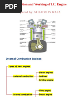 Prepared By: SOLOMON RAJA: Construction and Working of I.C. Engine