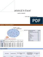 Statistică În Excel - Prez