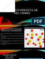 Modelo Molecular Del Vidrio