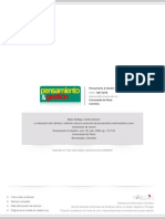 La Alienación Del Individuo - Reflexión Sobre La Evolución Del Pensamiento Administrativo Como Mecanismo de Control