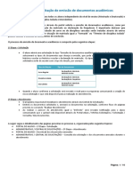 Processo Emissão Documentos Acadêmicos - Aluno e Administrativo