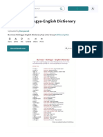 Burmese-Rohingya-English Dictionary - PDF181444