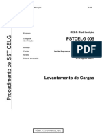 Pstcelg - 005 - Levantamento de Cargas - Ver00