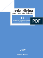 Lectio Divina para Cada Dia Del Año Ferias Del Tiempo Ordinario