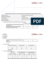 Monitoreo Sobre El Desarrollo de Guías Pedagógicas Por Suspensión de Actividades Debido A Covid19