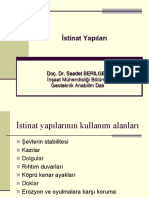 DERS 5 - İstinat Yapıları - 2020