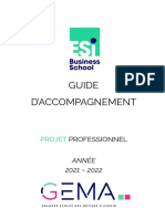2021-2022 - Guide projet professionnel - ESI