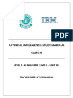 AI Curriculum HandbookClassXI Level2