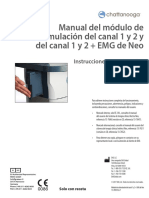 13-8905 F Neo Stim Channel 12 EMG Module Manual ES