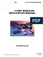Fuji Igbt Modules Application Manual: January 2017