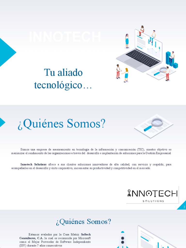 INNOTECH SOLUTIONS presentacion general | PDF | Planificación de ...