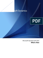 Microsoft Dynamics GP 2015 Whats New