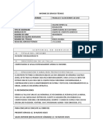 Informe de Servicio Técnico