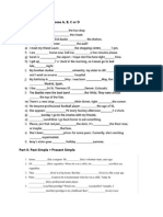 Part I: Prepositions, Choose A, B, C or D