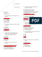 Organic Medicinal Chemistry - Answer Key