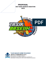 Proposal: Kegiatan Tasik Baseuh Enjoy#8 2022