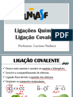 Aula 12 Síncrona - Ligação Covalente