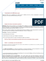 Corrigés Bac 2005 Série ES - Qu'attend-On de La Technique