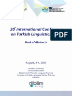 ICTL20 Abstract Book