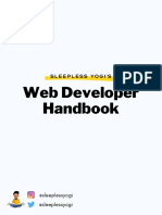 Web Developer Handbook: Sleepless Yogi'S