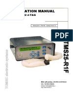 Manuar 'TMS25-R1F' Manuale Di Installazione Per VOUK SH2 D-T&G (T40.0124) (v1.0)
