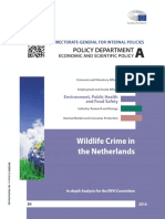 IPOL - IDA (2016) 578957 - EN Wildlife Crime Netherlands