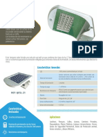 Ficha - Tecnica - QESL-21 LAMPARA SOLAR