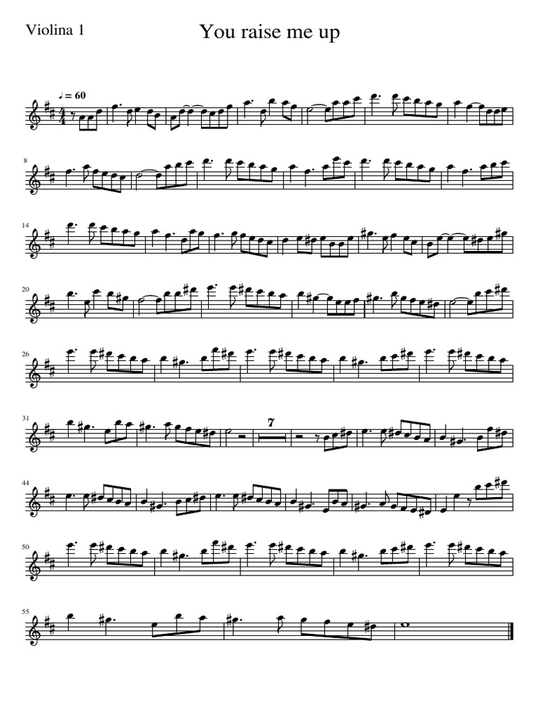 You Raise Me UpViolina 1 PDF