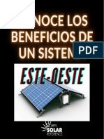 Instalación fotovoltaica Este-Oeste