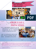 Principios y Fines de La Educación