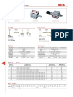 SDA Series Compact Cylinder: Ordering Code