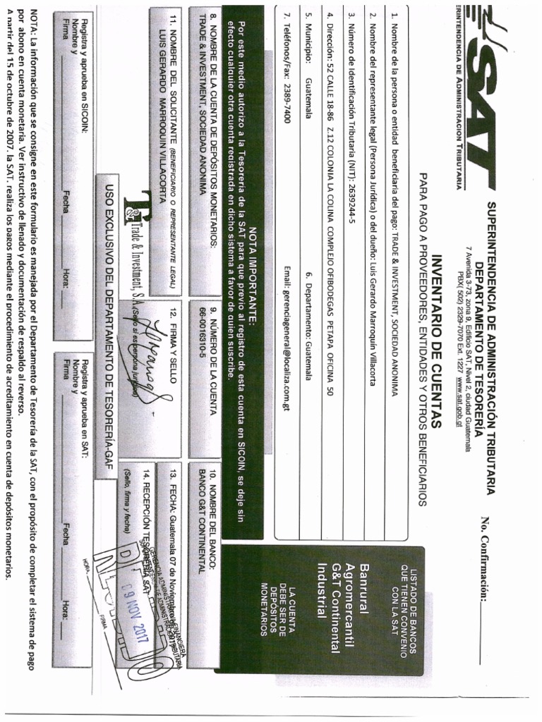 59769 inventario de cuentas sat pdf