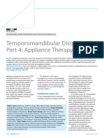TMD Part 4 Appliance Therapy