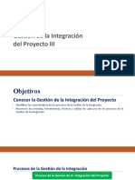 Gestión Integración Proyecto III