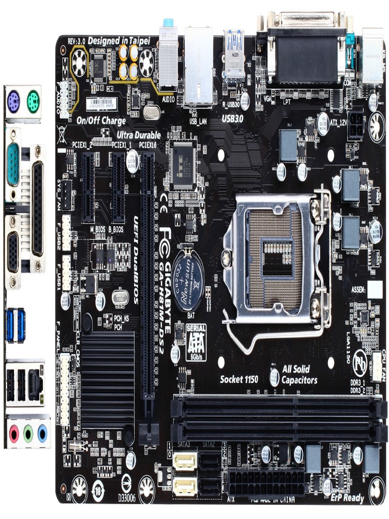(сервискомп-анна.рф) Gigabyte GA-H81M-DS2 Rev 3.0 BoardView PDF | PDF